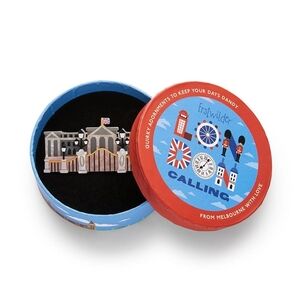 Erstwilder London Royal Residence Brooch